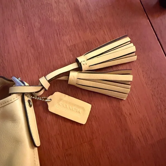 Coach Legacy Mini Duffle Crossbody Bag in Lemon Yellow - Picture 10 of 10